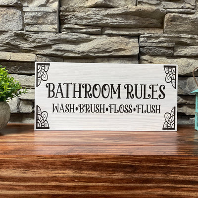 Wood Sign | Bathroom Décor | Wall Décor | Gift For Couples