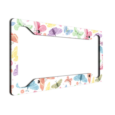 Tag Frame: Butterfly pattern