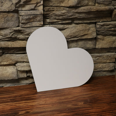 Customizable Heart SVG Bundle with Aluminum Heart Sign Blank & SVG Vinyl Cut File Included - Made in the USA for DIY, Crafters, Sign Making Bundle