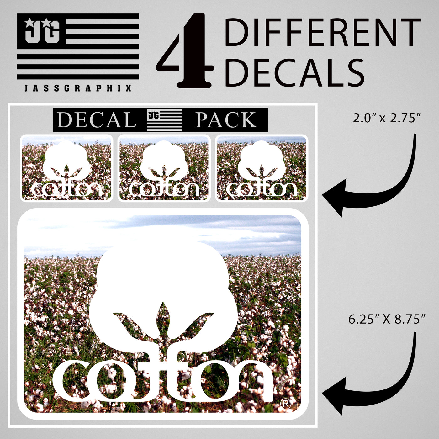 Cotton Decal  Field