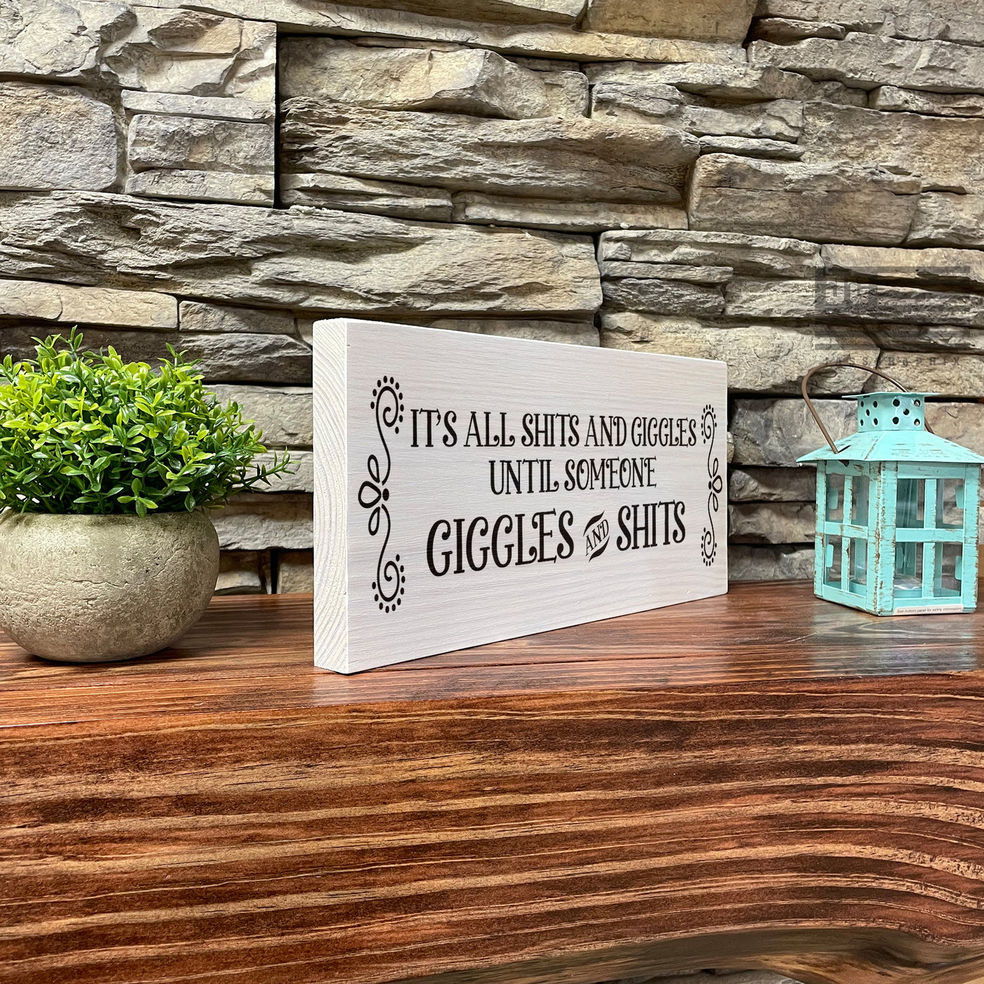 Wood Sign | Bathroom Décor | Wall Décor | Gift For Couples