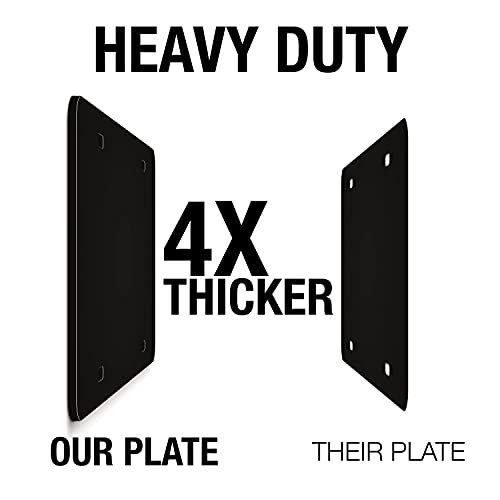 Heavy Duty and thicker than other plates on the market.