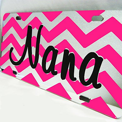 Nana Car Tag Pink