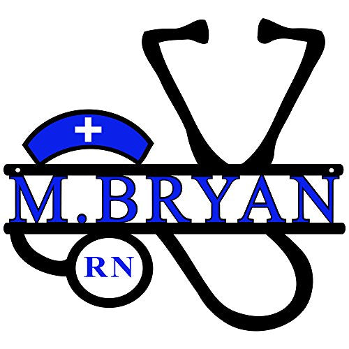 Nurse Sign Blue