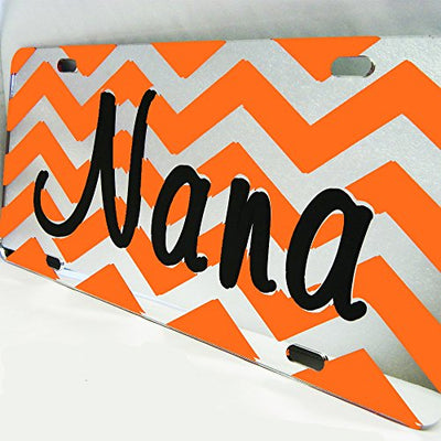 Nana Car Tag Orange