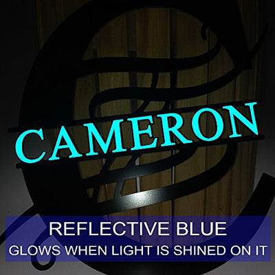 Picture of Reflective Blue material
