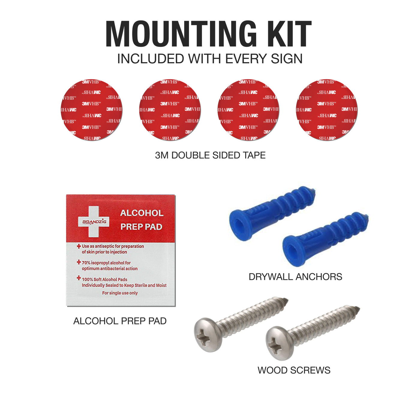 Mounting kit graphic