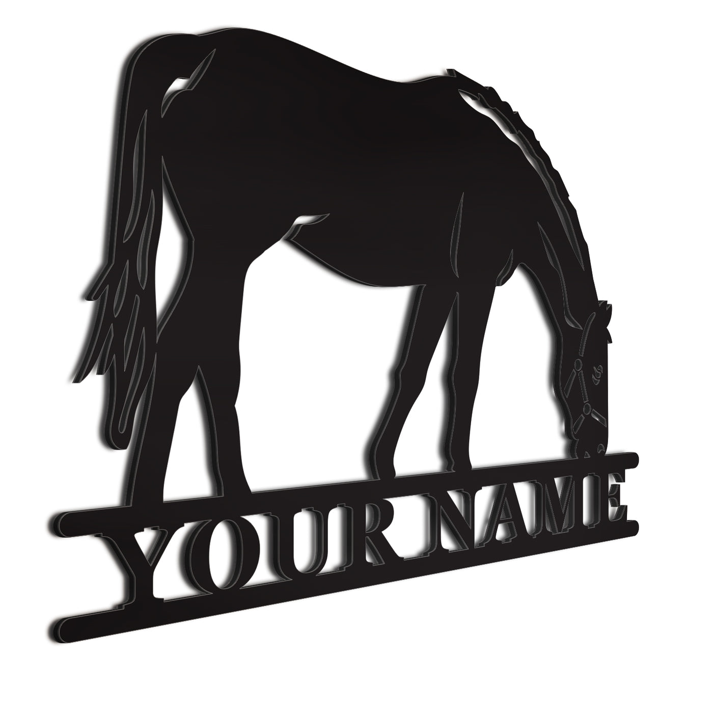 Black Horse Sign 