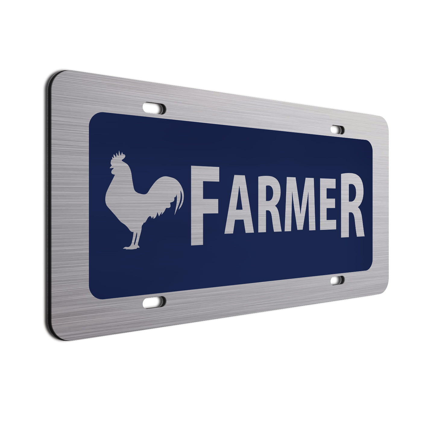 Chicken Farmer Tag Navy