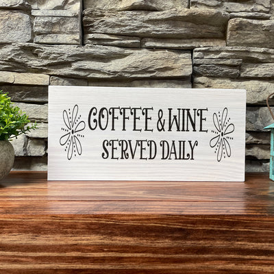 Wood Sign | Laundry Room Décor | Wall Décor | Gift For Coffee Lover