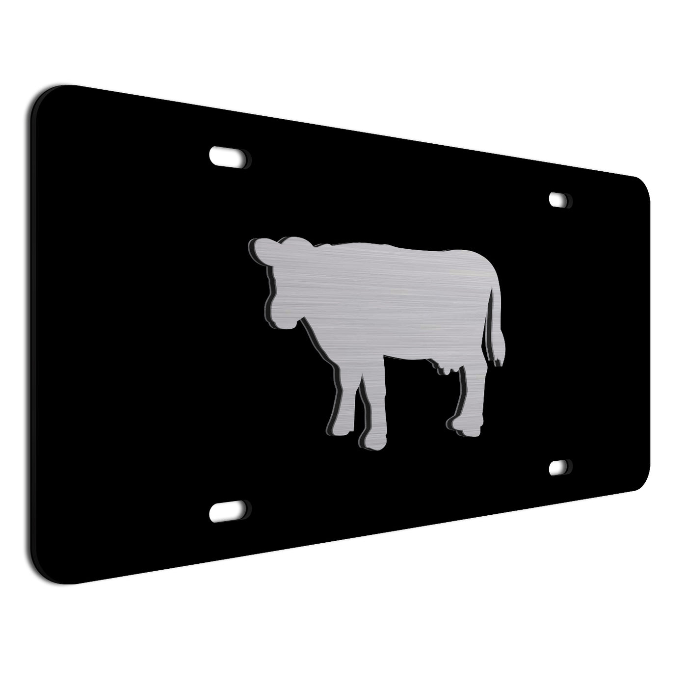 3-D Cow/Cattle License Plate. Car tag for cattle farmers and ranchers. Great gift that is Made in the USA.