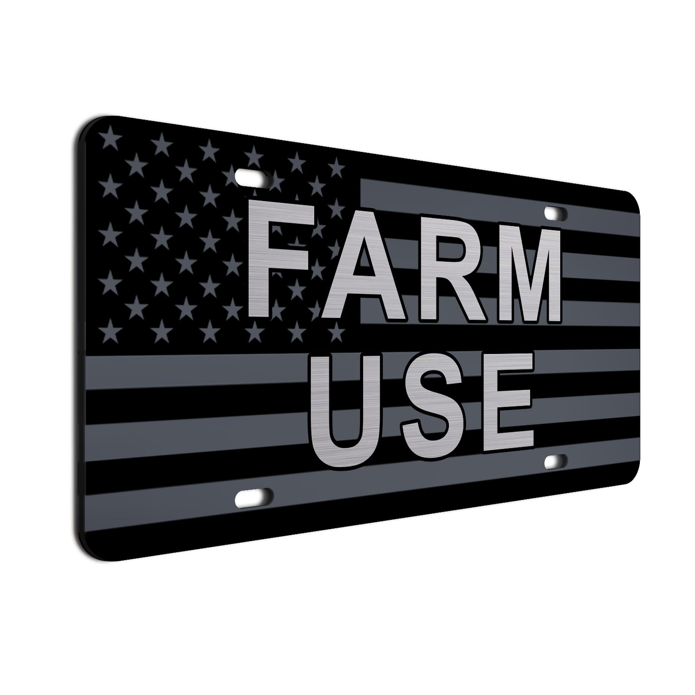 Farm Use License Plate | Durable Car Tag | Gift for Farmers | UV Printed| Made in the USA