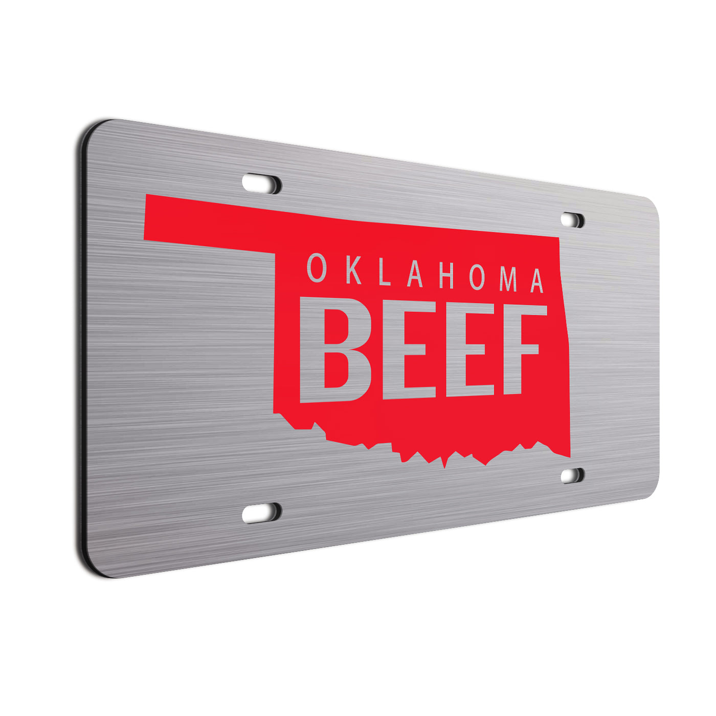 Oklahoma tag: Red
