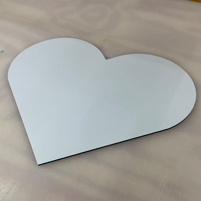 Customizable Heart SVG Bundle with Aluminum Heart Sign Blank & SVG Vinyl Cut File Included - Made in the USA for DIY, Crafters, Sign Making Bundle