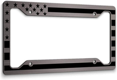 American Flag License Plate Frame 