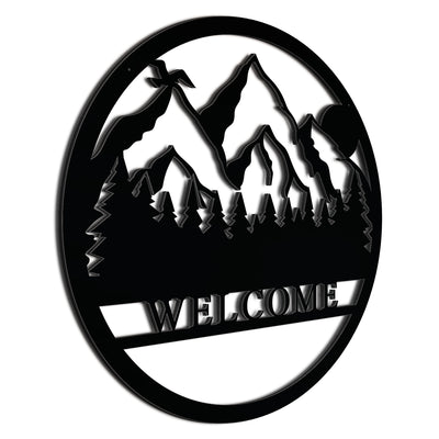 Black Mountian Welcome Sign 