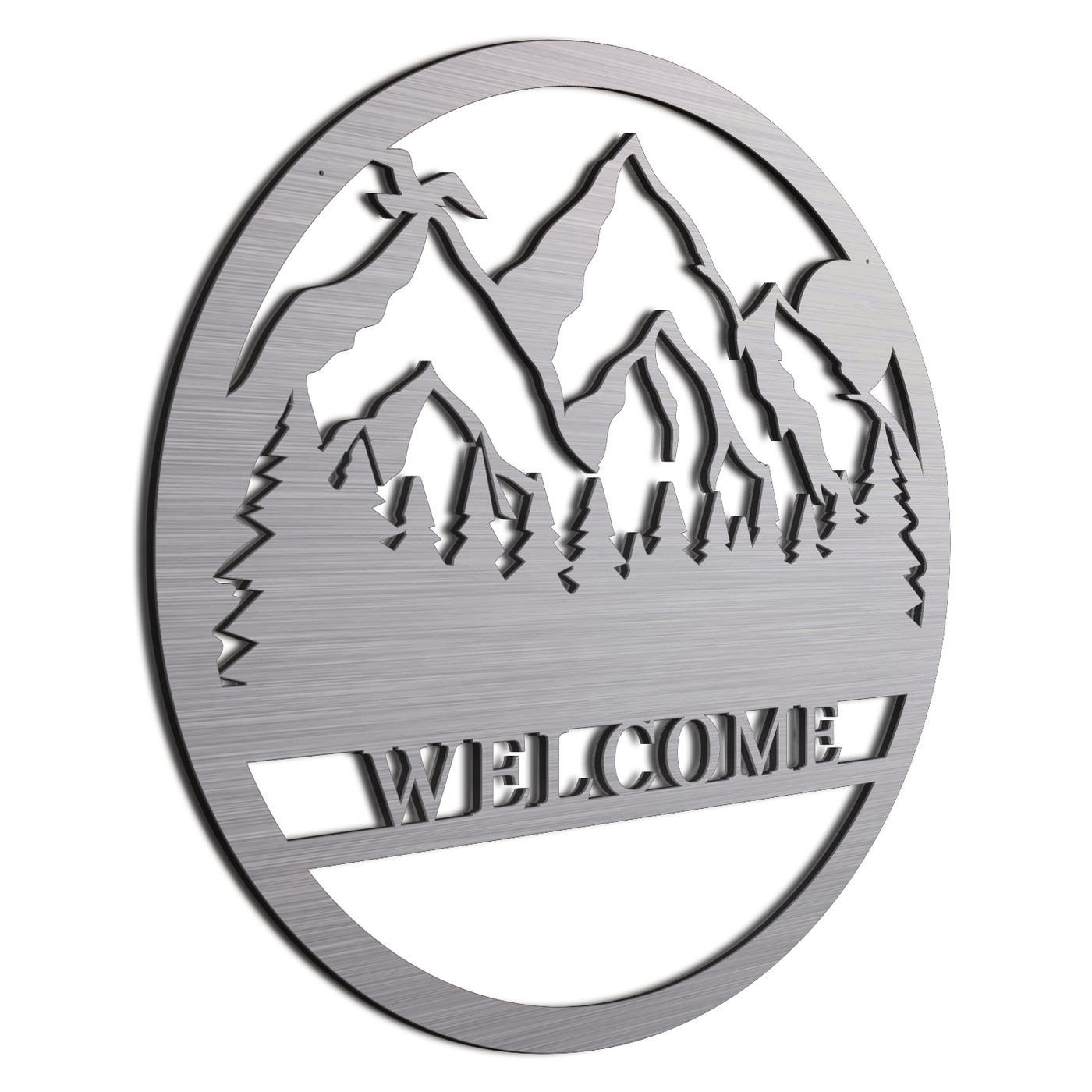Brush Mountian Welcome Sign