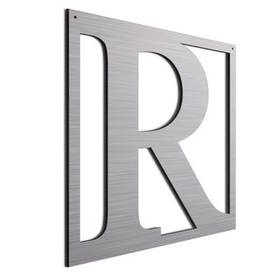 Circle Letter Bold R