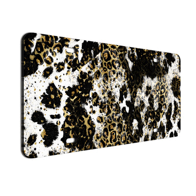 Leopard print tag