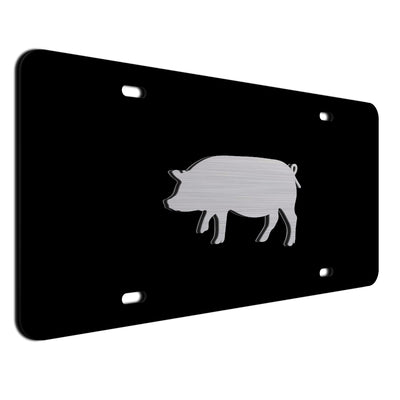 3-D Pig/Hog License Plate | Car tag for farmers or anyone who shows pigs/hogs | Pork farmer plate