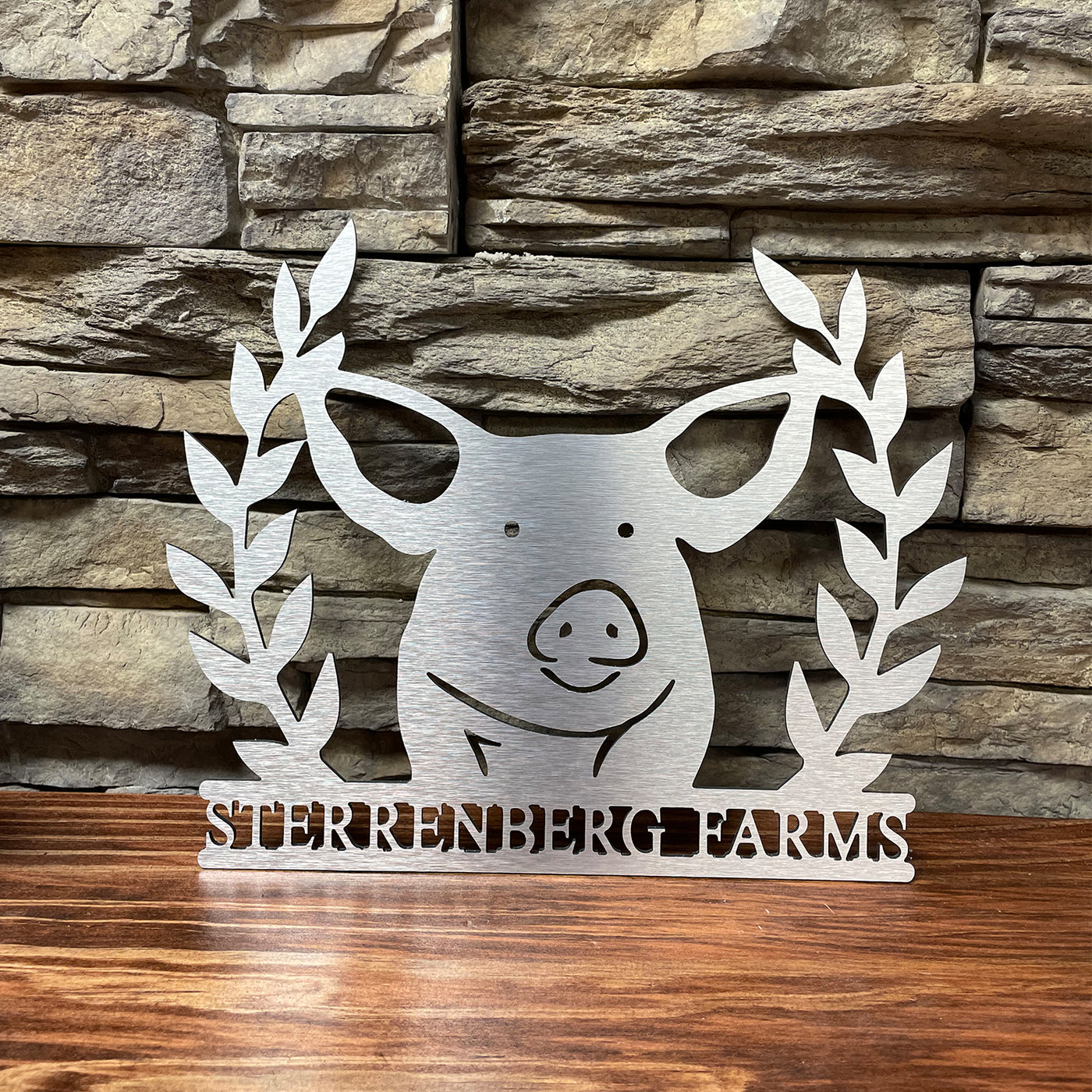 Personalized Pig Farmer Sign | Door hanger | Wall Sign | Gift for Hog Lovers