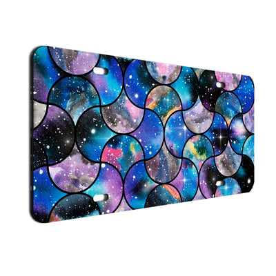 Multicolored Space two plate