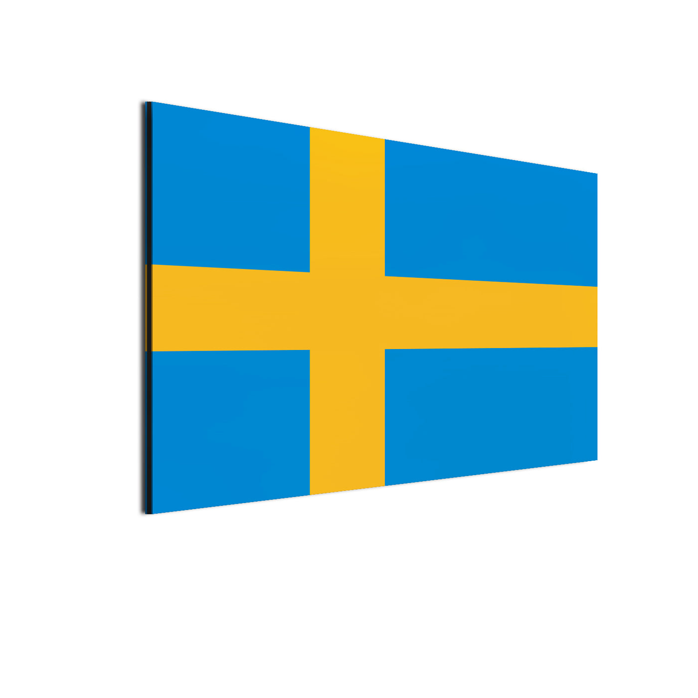 Sweden On White