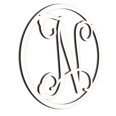 Circle Letter Vine N